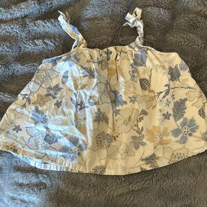 Gap toddler floral shirt